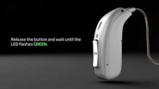 How to turn Oticon Opn S™ and Oticon Opn Play™ rechargeable hearing aids ON or OFF