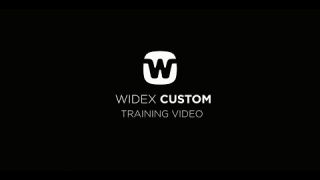 Widex Custom Training Video