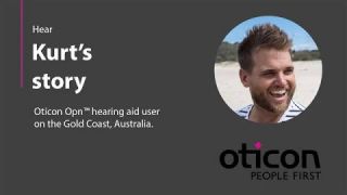 Oticon Opn™ hearing aid user – Kurt Monro